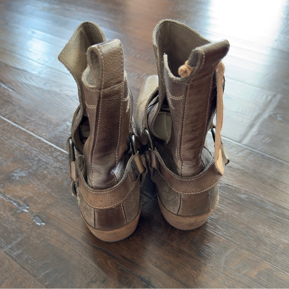 Bed Stu Canada Leather Ankle Booties Size 9‎ Women - Picture 7 of 13